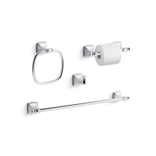 Load image into Gallery viewer, KOHLER  Grand Polished Chrome Wall Mount Towel Ring
