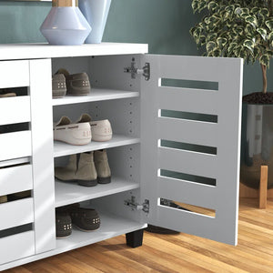 16 Pair Shoe Storage Cabinet
