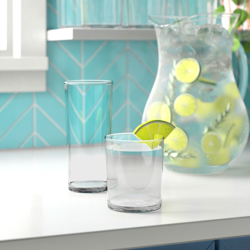 16 Piece Assorted Glassware Set 4537RR