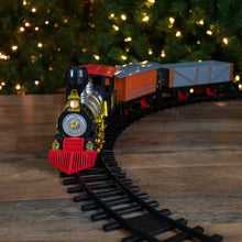 Load image into Gallery viewer, 17-Piece Battery Operated Lighted And Animated Train Set (AP561)
