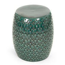 Load image into Gallery viewer, 17.5&#39;&#39; Tall Ceramic Garden Stool
