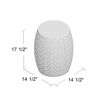 Load image into Gallery viewer, 17.5&#39;&#39; Tall Ceramic Garden Stool
