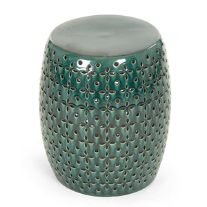 17.5'' Tall Ceramic Garden Stool