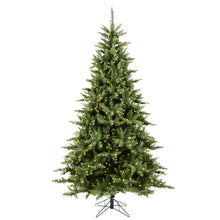 Load image into Gallery viewer, 7.5-ft Pre-lit Traditional Artificial Christmas Tree with LED Lights
