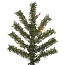 Load image into Gallery viewer, Vickerman 5-ft Traditional Slim Artificial Christmas Tree (Unlit) Lights
