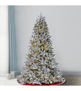 National Tree Iceland Fir Tree with Clear Lights 6.5'