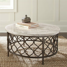 Load image into Gallery viewer, Roland Round Metal Coffee Table Base
