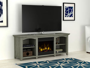 Beau Ridge Electric Fireplace TV Stand in Grey Oak 7226