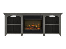 Load image into Gallery viewer, Beau Ridge Electric Fireplace TV Stand in Grey Oak 7226
