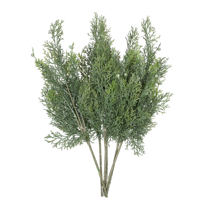 18'' Faux Cedar Spray (Set of 12)