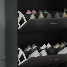 Load image into Gallery viewer, 18 Pair Shoe Storage Cabinet

