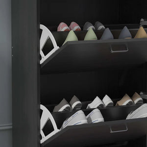 18 Pair Shoe Storage Cabinet