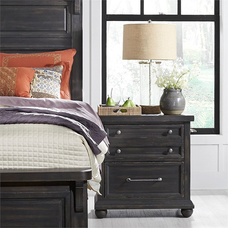 Liberty Furniture Night Stand with Charging Station 75AH