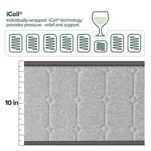 Load image into Gallery viewer, Zinus Comfort Support 10” Hybrid of Cooling Gel Memory Foam and Pocket Spring Mattress, Queen
