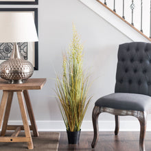 Load image into Gallery viewer, 36&quot; Artificial Potted Green and Brown Grasses (Set of 2) 3318RR
