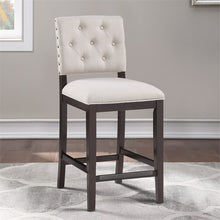Load image into Gallery viewer, Lynwood Walnut Solid Wood Stationary Counter Stool 1572AH
