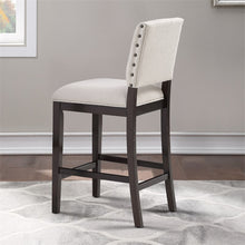 Load image into Gallery viewer, Lynwood Walnut Solid Wood Stationary Counter Stool 1572AH
