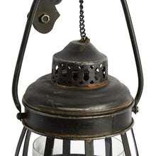 Load image into Gallery viewer, 19&quot; Glass/Iron Wall Sconce
