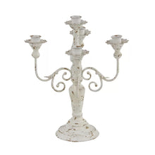 Load image into Gallery viewer, 19&quot; Metal Tabletop Candelabra
