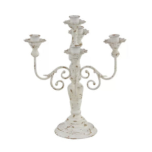 19" Metal Tabletop Candelabra