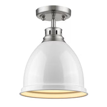Load image into Gallery viewer, 1 - Light 8.88&#39;&#39; Dome Semi Flush Mount
