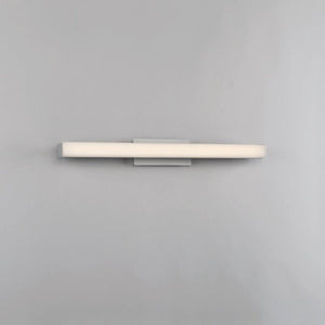 1 - Light Dimmable LED Brushed Aluminum Vanity Light MRM3565