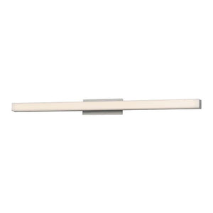 1 - Light Dimmable LED Brushed Aluminum Vanity Light MRM3565
