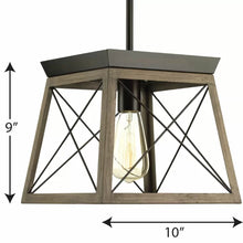 Load image into Gallery viewer, 1 - Light Single Geometric Pendant
