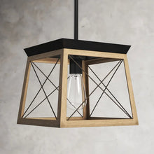 Load image into Gallery viewer, 1 - Light Single Geometric Pendant
