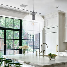 Load image into Gallery viewer, Black 1 - Light Single Globe Pendant
