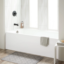Load image into Gallery viewer, Signature Hardware Sitka 60&quot; x 32&quot; Three Wall Alcove Acrylic Soaking Tub - Left Drain 1254AH
