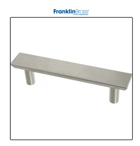 Franklin Brass Simple Chamfered 3 Inch Center to Center Bar Cabinet Pull - Pack of 10 GL494