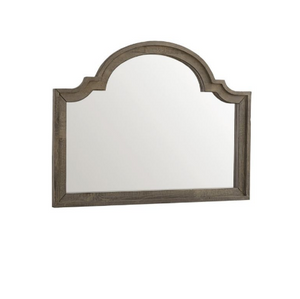 Progressive Furniture Meadow Dresser Mirror in Weathered Grey P632-50