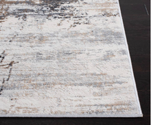 Load image into Gallery viewer, Amelia Ivory/Gray 9 ft. x 12 ft. Abstract Area Rug
