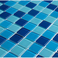 Load image into Gallery viewer, 1&quot; x 1&quot; Glass Grid Mosaic Tile Set of 22 - GL573
