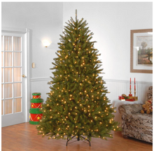 Load image into Gallery viewer, 7 ft. Dunhill Fir Artificial Christmas Tree with Clear Lights
