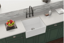 Load image into Gallery viewer, SWUF2520WH Elkay Fireclay 24-7/16" Farmhouse Sink, White 1275AH
