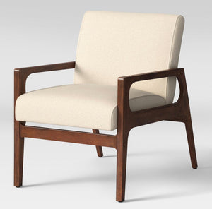 Peoria Wood Arm Chair Tan #4093