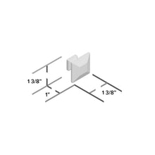 Load image into Gallery viewer, Matte Black 1 3/8&quot; Length Square Knob Multipack (Set of 10) OG159
