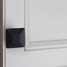 Load image into Gallery viewer, Matte Black 1 3/8&quot; Length Square Knob Multipack (Set of 10) OG159
