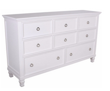 Load image into Gallery viewer, New Classic Tamarack 8-Drawer Dresser, White 7050RR-OB
