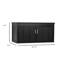Load image into Gallery viewer, 22 in. x 46.1 in. ECOFLEX LitterLoo Bench Litter Box Cover
