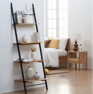 Claret Ladder Bookcase Shelf, Small