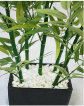Load image into Gallery viewer, 29 in. Artificial Tabletop Mini Bamboo Plant in Planter
