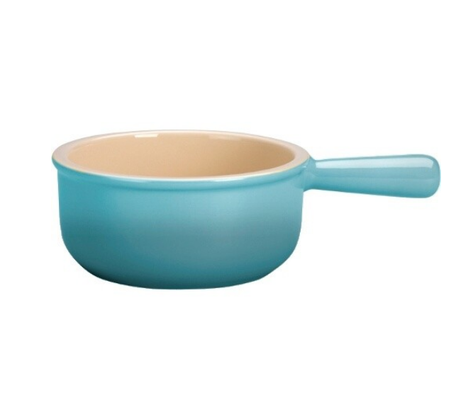 Le Creuset Caribbean Stoneware French Onion Soup Bowl 6959RR/GL