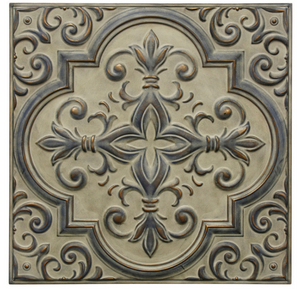 Beige Beauty Medallion, Traditional Dimensional Wall Decor MRM3331