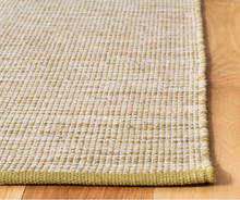 Load image into Gallery viewer, Montauk Green Olive 2 ft. x 8 ft. Solid Color Runner Rug
