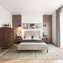 Load image into Gallery viewer, SCOTT LIVING - EVANSTON QUEEN PLATFORM BED
