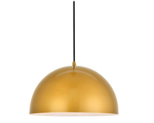Load image into Gallery viewer, Elegant Lighting Forte Single Light 14&quot; Wide Pendant MRM1227
