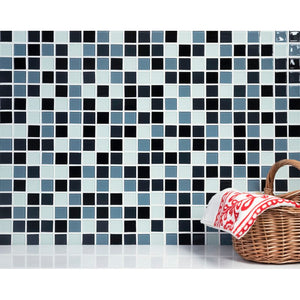 1" x 1" Glass Grid Mosaic Tile (approx 44 sqft)